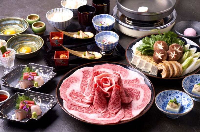 Special Sukiyaki course